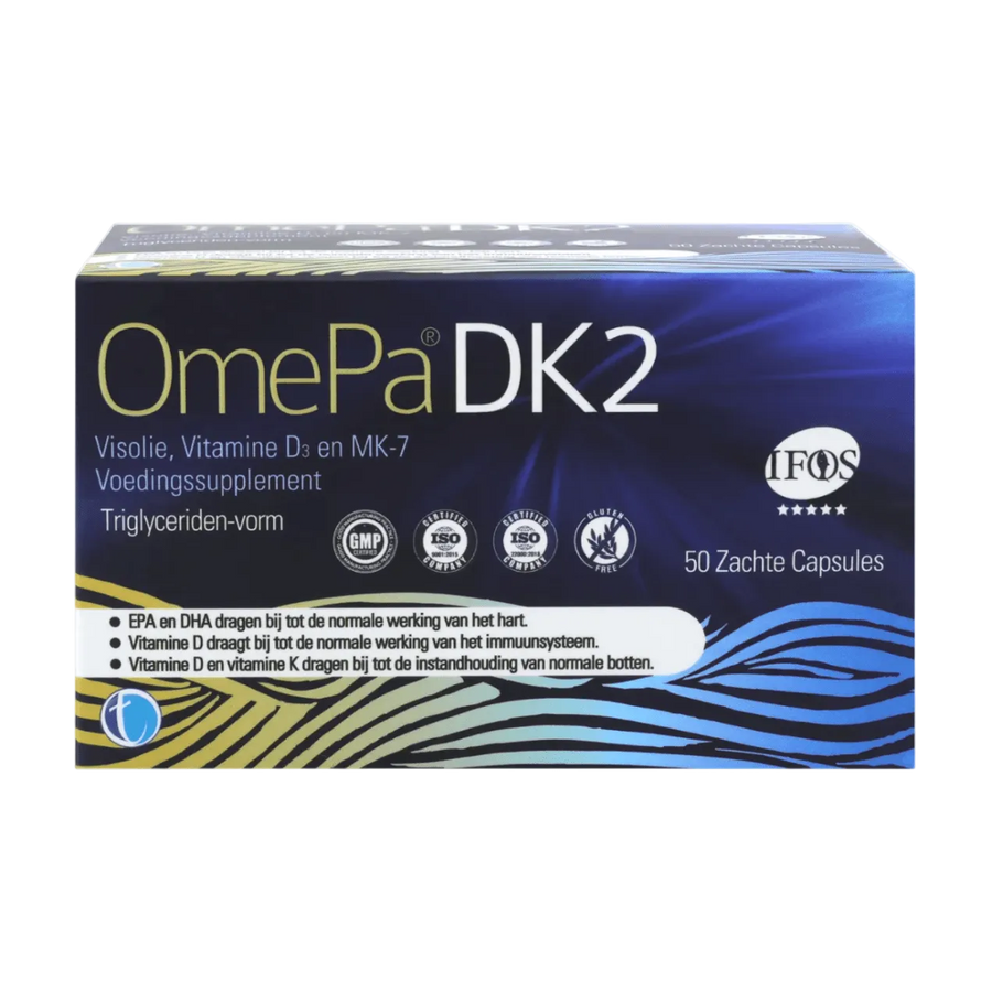 OmePa DK2 | Omega-3 & Vitamin D3 + K2 Supplement - TAB Vitamins