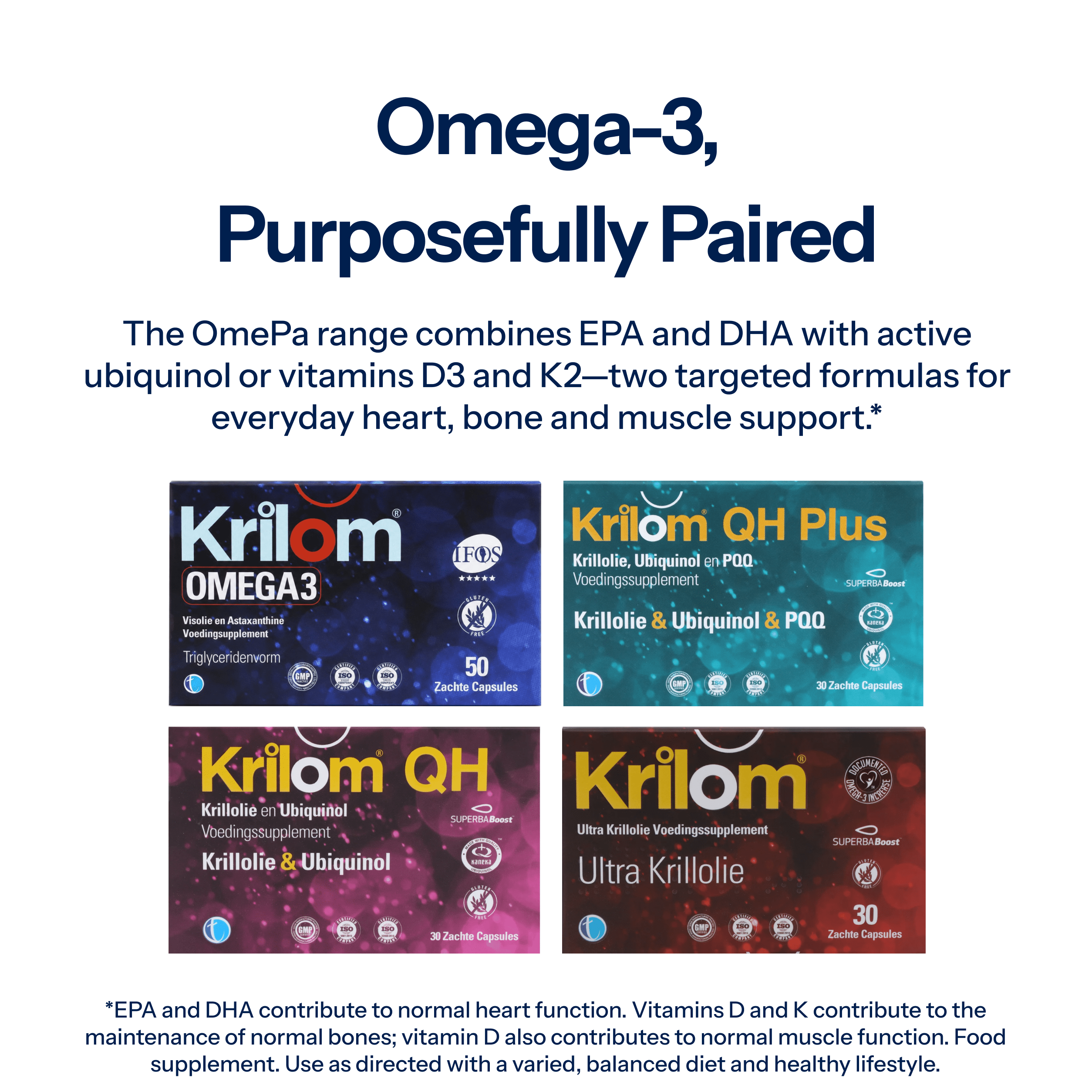 Krilom Omega-3 | Omega-3 Supplement - TAB Vitamins
