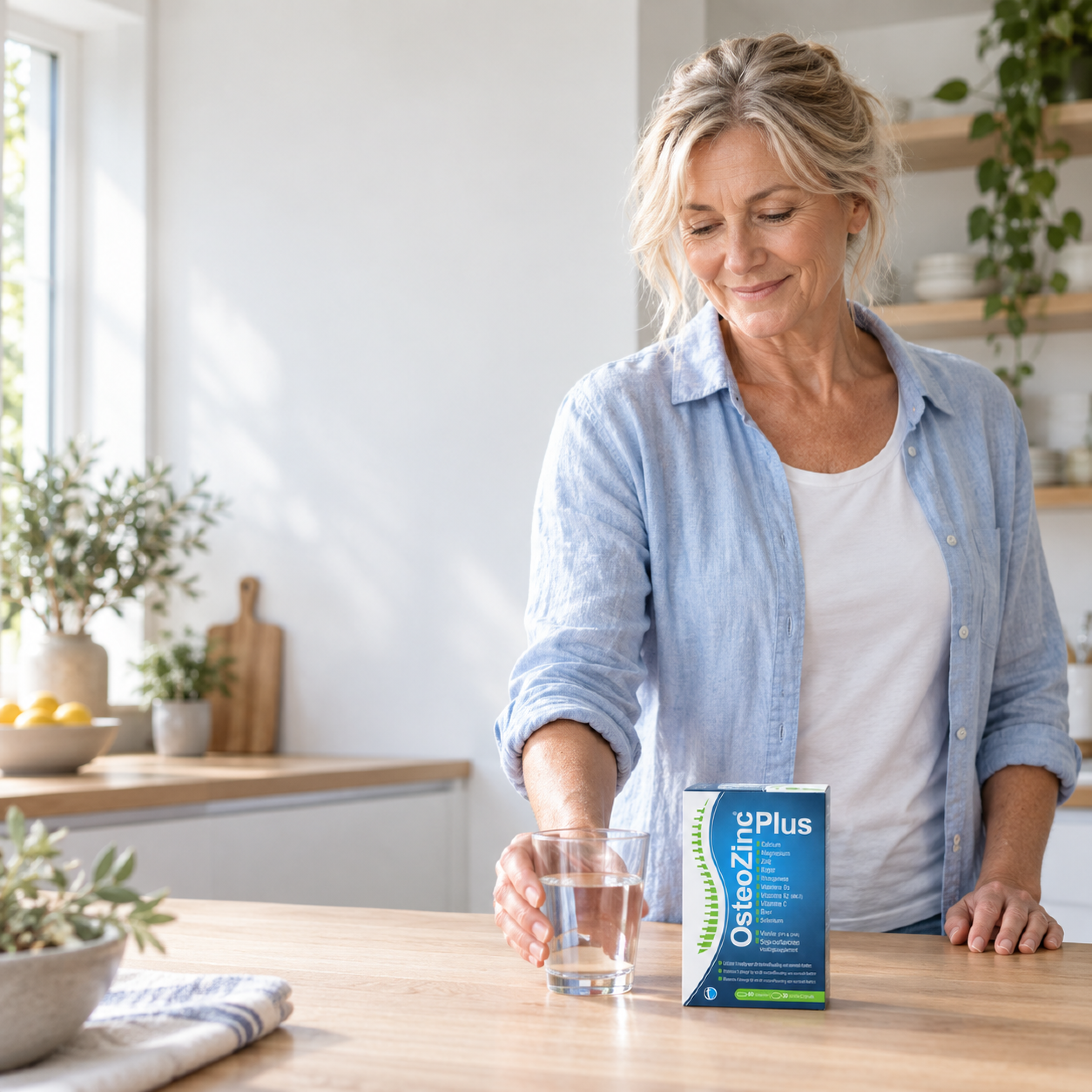 Osteozinc Plus | Daily Food Supplement - TAB Vitamins