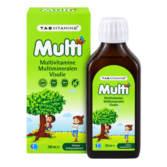TAB Vitamins Multi | Multivitamin, Multimineral & Fish Oil Supplement