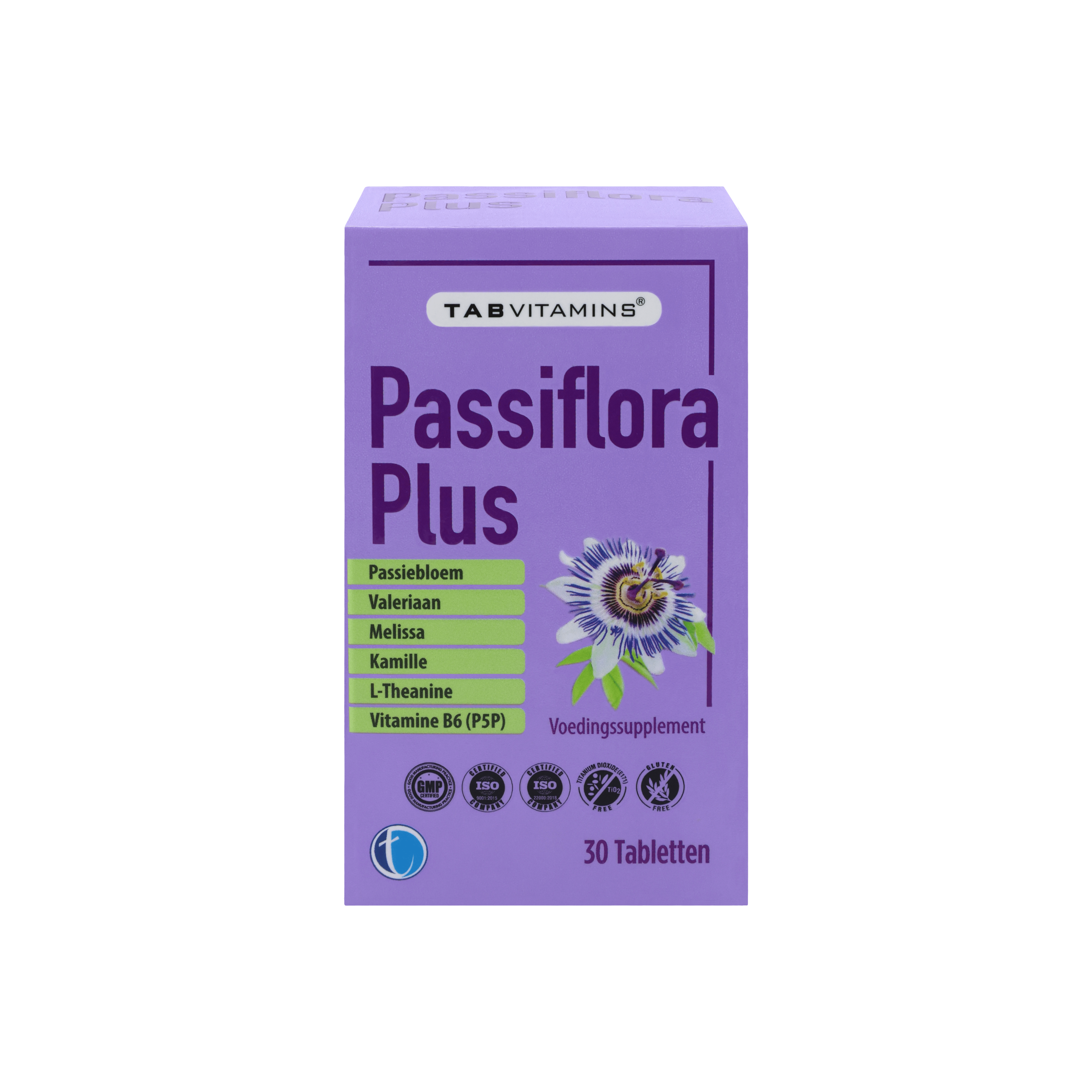 TAB Vitamins Passiflora Plus | Daily Food Supplement - TAB Vitamins